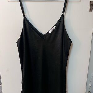 Elegant Black V-neck Women's Top